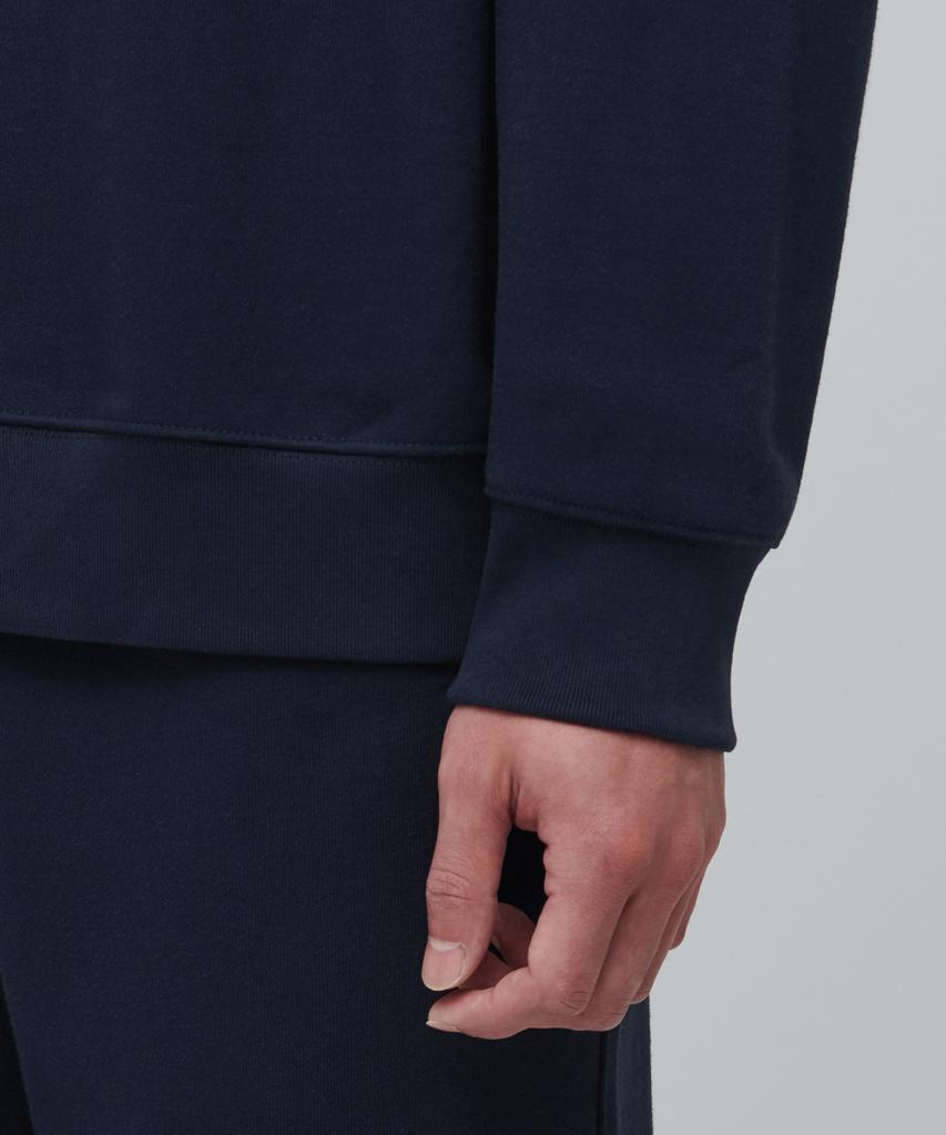 MUSINSA STANDARD Heavyweight Oversized Sweatshirt [Navy]