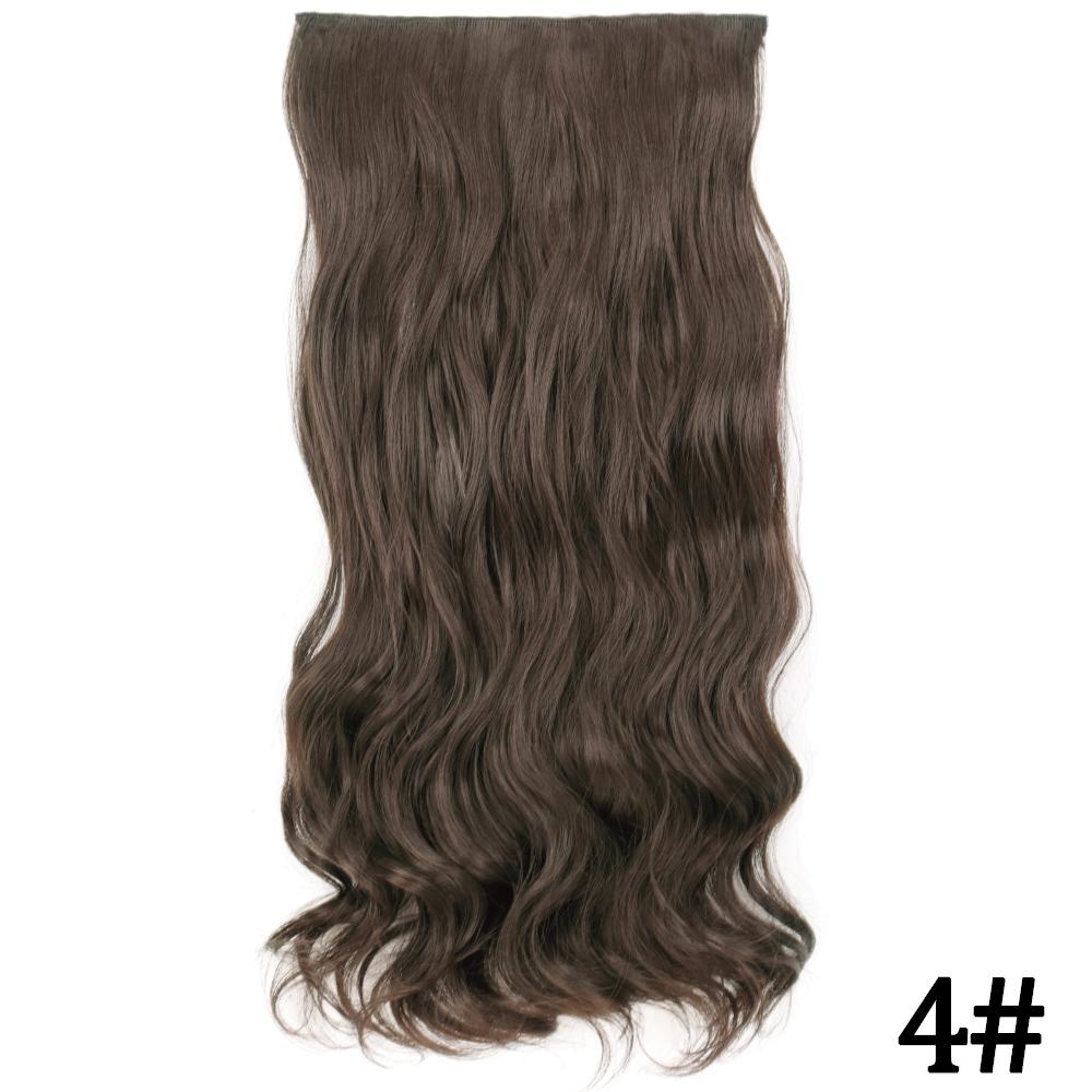 MERISIHAIR Длинные волнистые синтетические волокна 22 дюйма 5 зажимов для наращивания волос Волнистые прямые волосы Черный Коричневый Блондинка Повседневная одежда