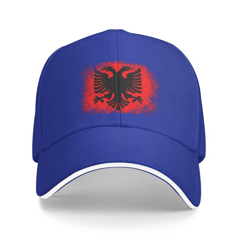 Fashion Albania Flag Baseball Cap Unisex Women Adjustable Albanian Eagle Coat of Arms Dad Hat Outdoor
