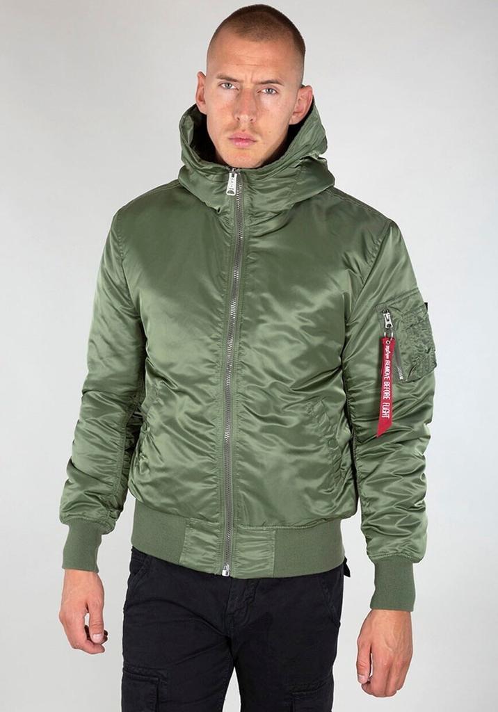 Зимняя куртка Alpha Industries MA-1 Hooded (158104)