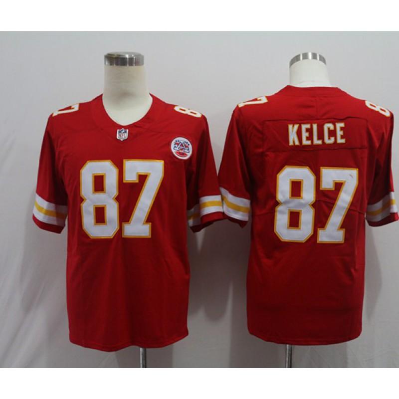 Rugby Fan T-Shirt Vintage Kansas City Chiefs Embroidered Jersey Style Short Sleeve Cotton Tee Men Women