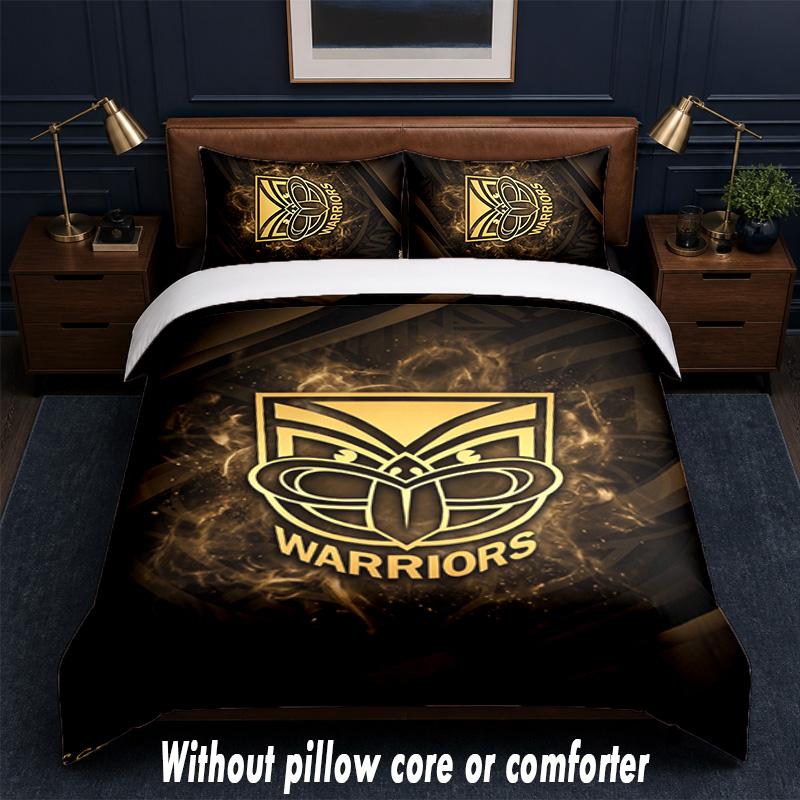Wigan Warriors Design Bed Bedding Set 1 Duvet Cover + 2 Pillowcases Soft Breathable Household Bed Linens