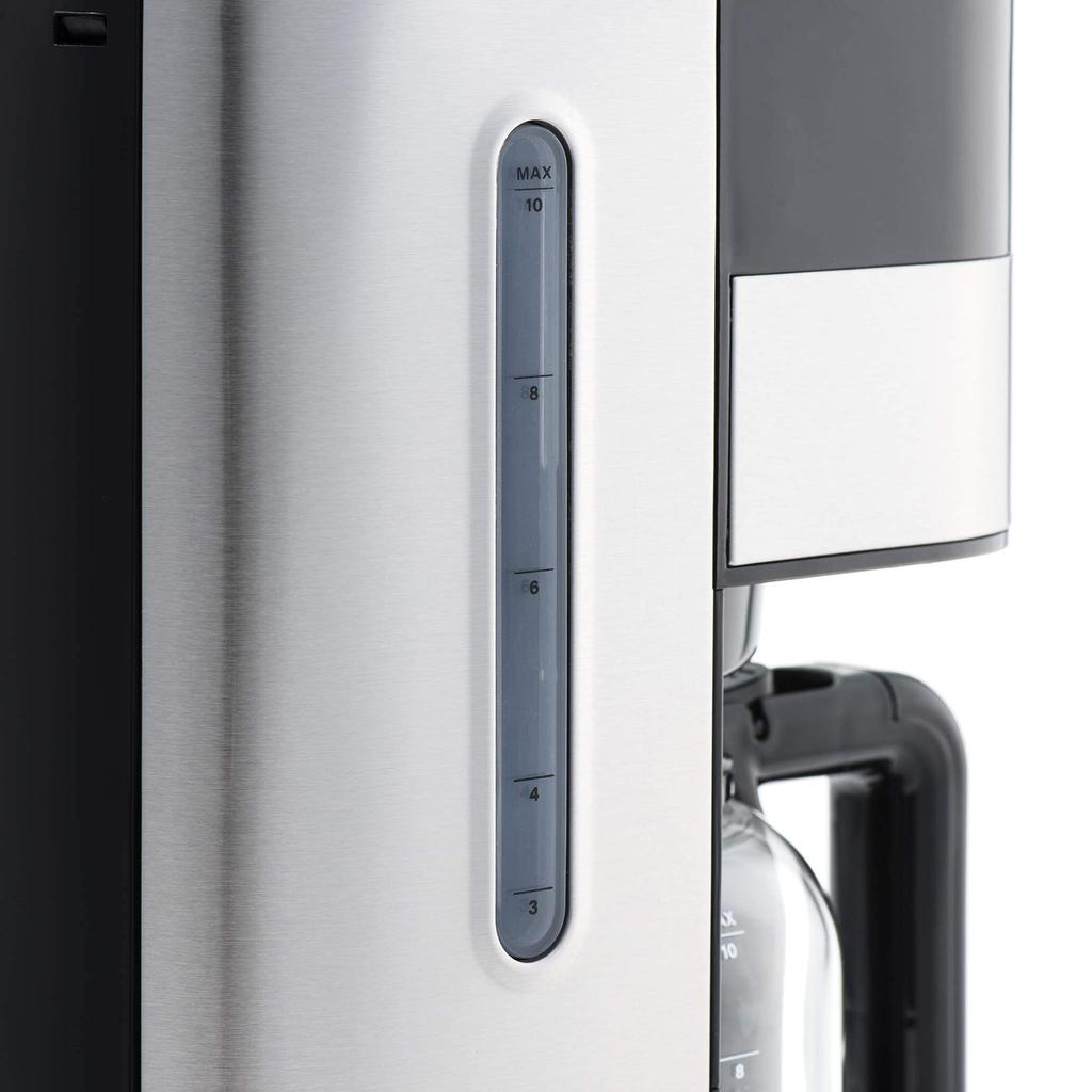 Russell Hobbs Grand Lip 10 Cups 7651JP 3 Month Extended Warranty Coffee Maker Large Capacity Smart Electric No Paper Filter Required Timer [Official]