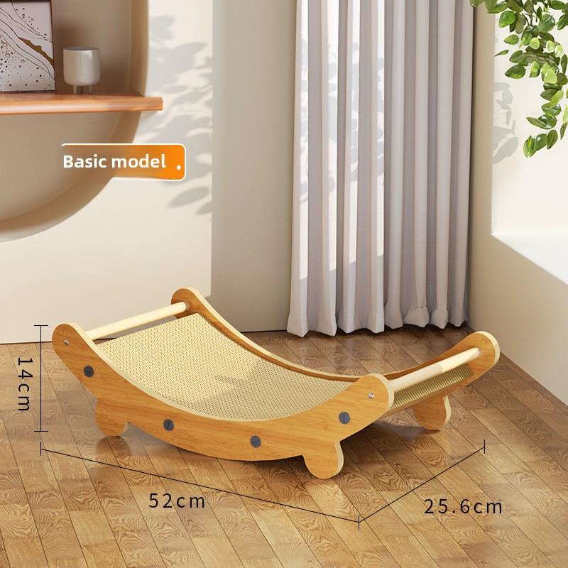 Новая интегрированная кошачья игровая и сонная доска Mansion Villa, двухслойная деревянная кошачья когтеточка, многофункциональное кошачье гнездо, устойчивая к царапинам игрушка для домашних животных