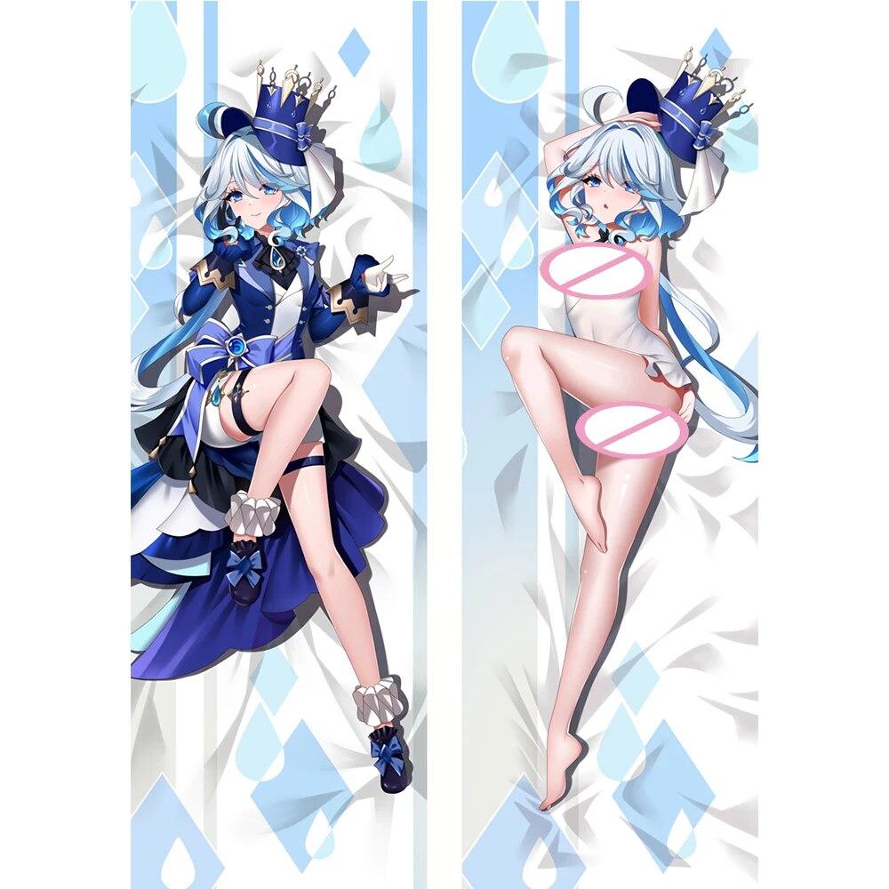Genshin Impact Focalors Dakimakura обнимающее тело наволочка отаку наволочка игра пледы наволочка Декор для кровати подарок
