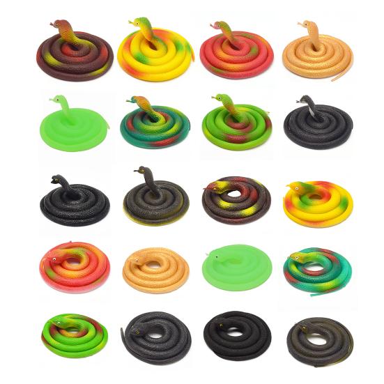 Реквизит Легкий Креативный 80 см Яркая Текстура Смешная Поддельная Змея Хитрая Игрушка Ложь