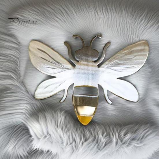 Металлическая пчела настенное украшение 3D пчела художественная работа настенная скульптура медоносная пчела внутреннее наружное украшение для двора сада дома фермерского дома