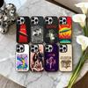 Крутой чехол для телефона Rockin L-Led Z-Zeppelin BAND для iPhone17,16,15,14,13,12,11 Plus,Pro Max Конфетный Серебряный Покрытие Внутри