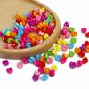 Acrylic Spaced Beads Mix Colors Jewelry Pendant Beads for DIY Handmade