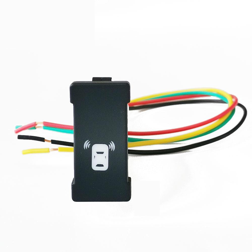 Modified Switch Car Fog Lights LED DRL Radar Recorder Fan Wheel Heated Power Push Button Switch for Iveco Daily Accessories