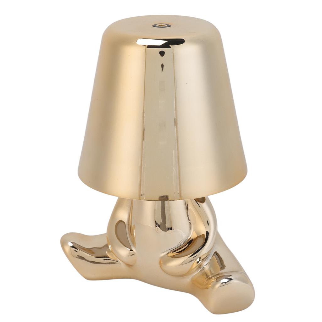 Ночник 3 цвета света, бесступенчатая регулировка яркости, сенсорное управление, USB-перезаряжаемый прикроватный светильник