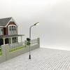 5pcs 3V Miniature Street Lamp Model Stainless Steel Model Making Led Light Table Scene Layout Kits