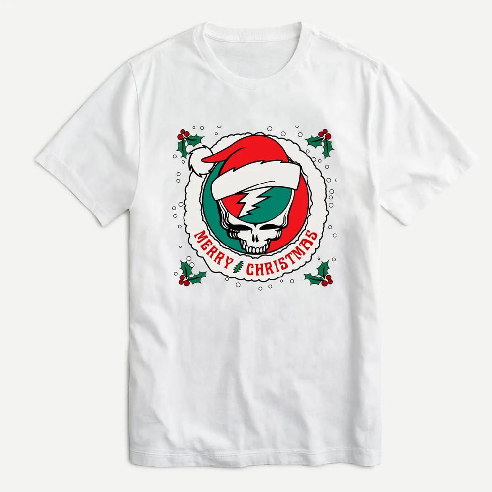 Grateeful deead Christmas Unisex Cotton T-Shirt S-5XL S206 Unisex T-Shirt