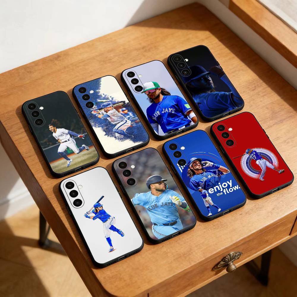 B-Bo Bichette B-Baseball Phone Case For Samsung Galaxy A13,21s,22,31,32,52,53,71,72,73,Soft Black Cover