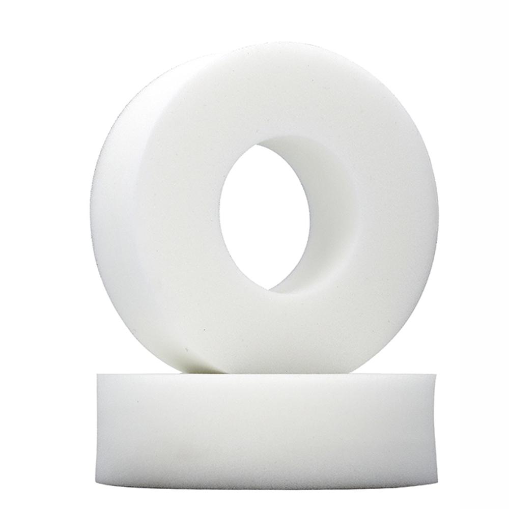 Milky White Soft Rubber 1.9 Wheel Tires 118*45MM for 1:10 RC Crawler Car Axial SCX10 90046 AXI03007 TRX4 RBX10M