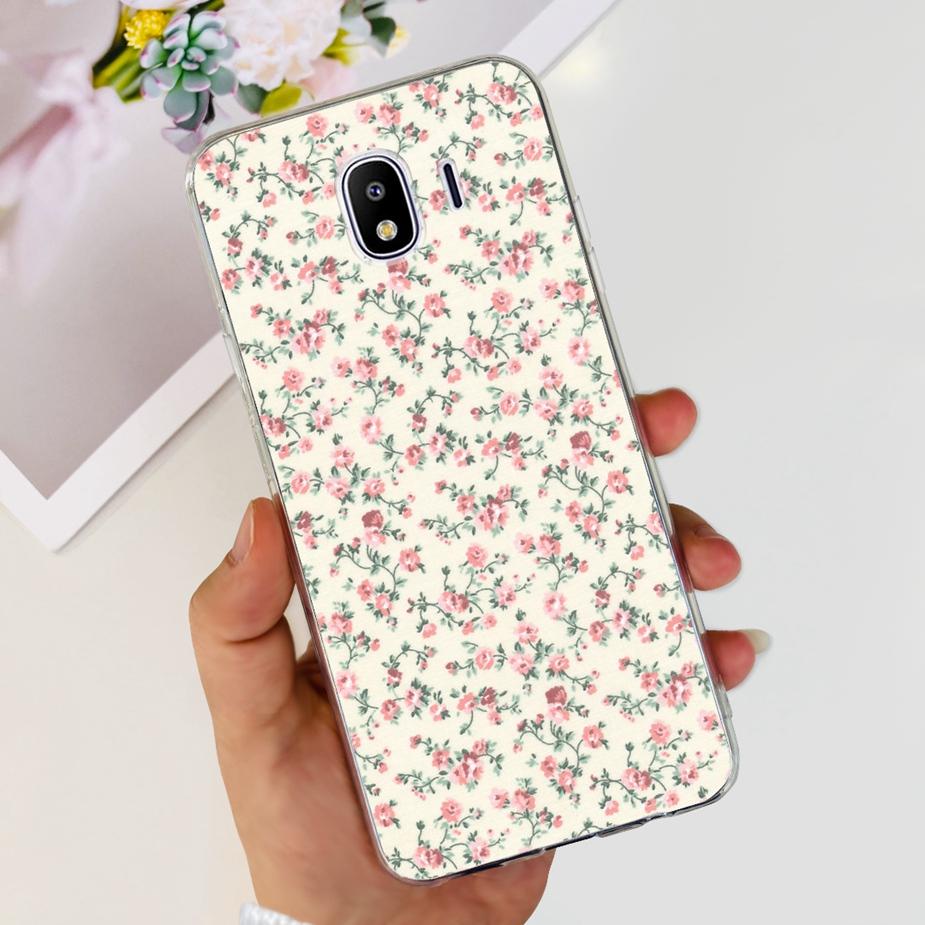 Чехол для Samsung Galaxy J4 2018 SM-J400F Роскошный Прозрачный Силиконовый Мягкий ТПУ Чехол для Телефона Для Samsung J4 Plus J4+ J415F Задняя Крышка Capa