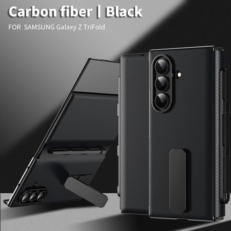 Magnetic Leather Case With Rotating Stand Z TriFold Phone Shockproof Anti-fingerprint Protector