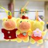Cute Capybara Pendant Plush Toy Doll Kapibala Bag Pendant Keychain Playing with Doll