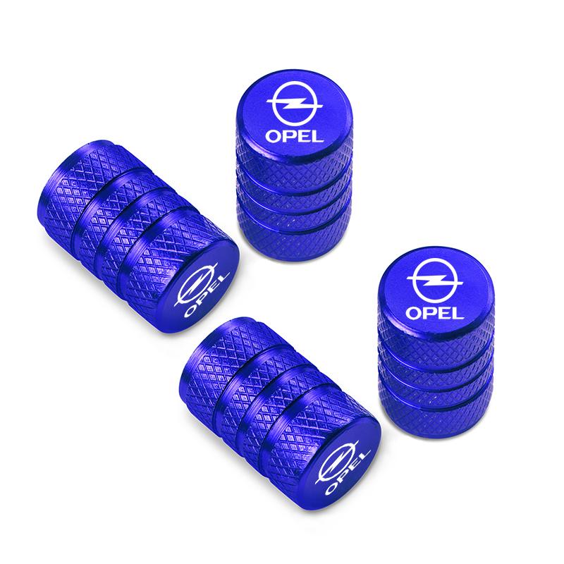 Car Wheel Tire Valve Caps Tyre Stem Covers Airdust Waterproof For Opel Astra GTC Insignia Antara Meriva Zafira Vectra Mokka YN6