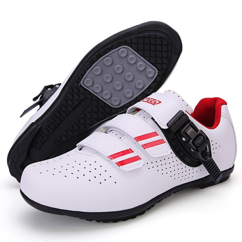 Unisex Cycling Shoes Road Mountain Bike SPD Pedals Breathable Stiff Sole Indoor Trainer Wide Fit