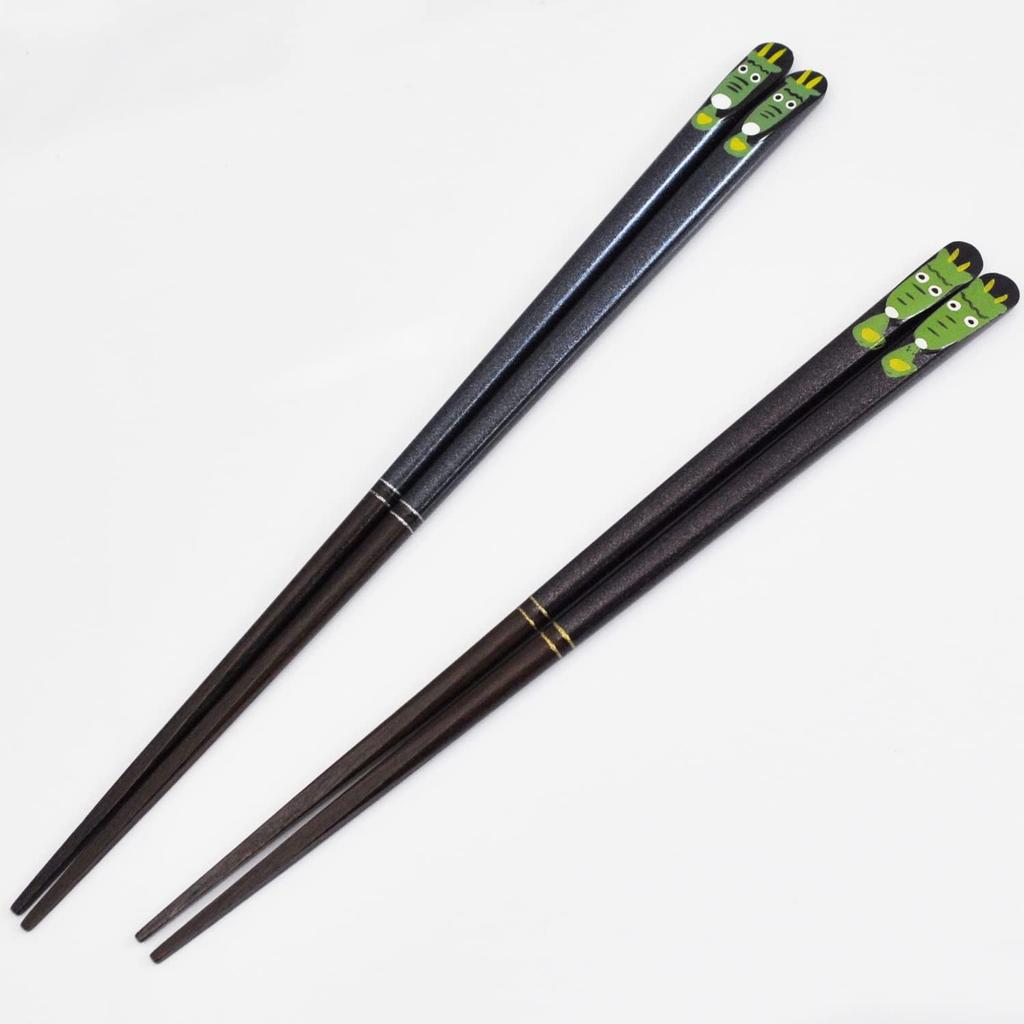 Палочки для еды Issou Painted Aizu Makie Zodiac Chopsticks Dragon 23 см Сделано в Японии