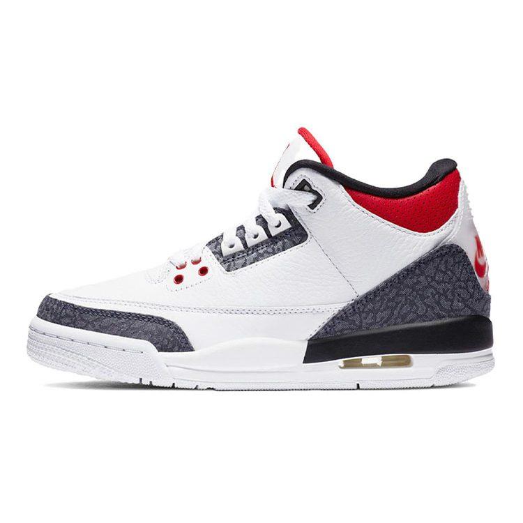 Jordan 3 Ретро SE Огненно-красный Деним GS CZ6634-100