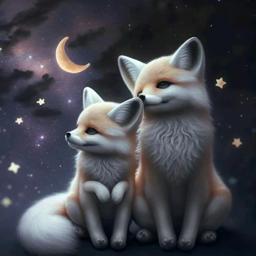 Алмазная картина, полная дрель, милое животное, круглая алмазная живопись, ручная работа, голубая роза, сделай сам, алмазная мозаика, картина, украшение дома