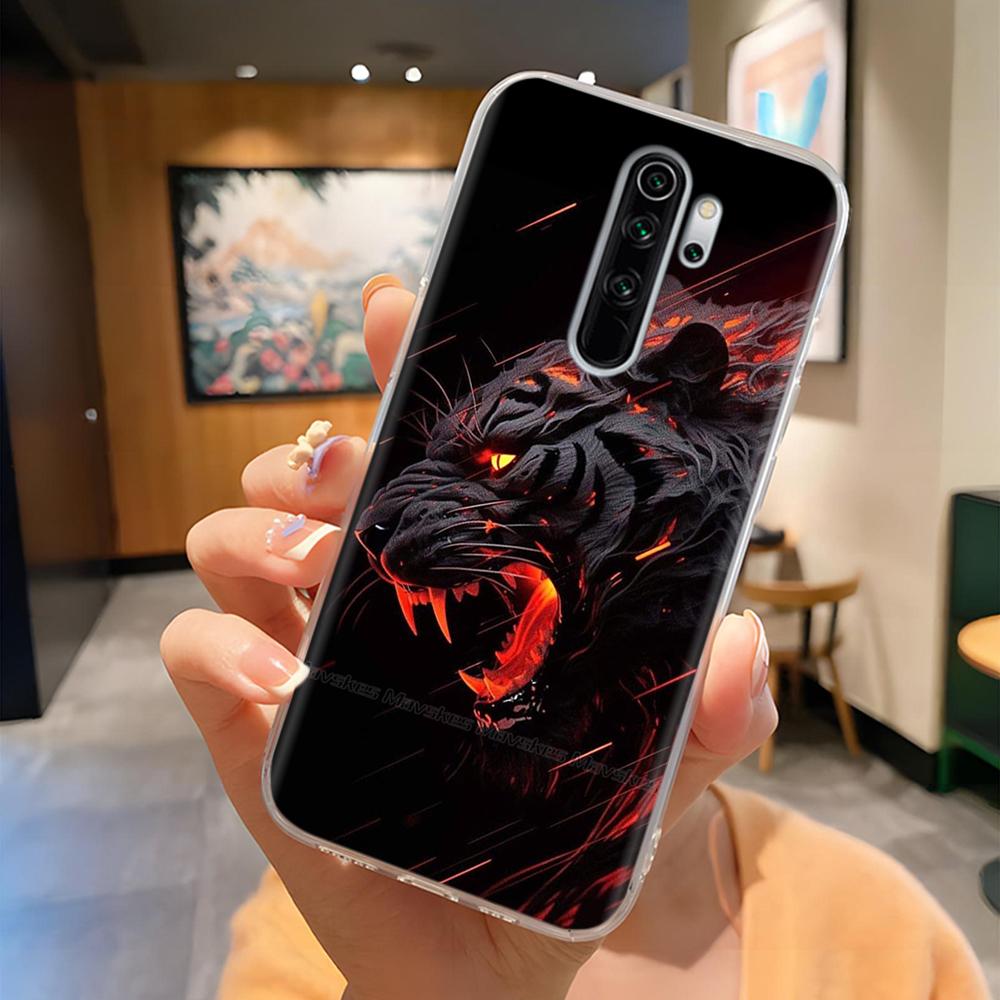Чехлы из ТПУ для Redmi Note 8 Pro Чехол Прозрачный Красивые Цветы Легкий Чехол для Xiaomi Redmi Note8 Pro Корпус Телефона Fundas