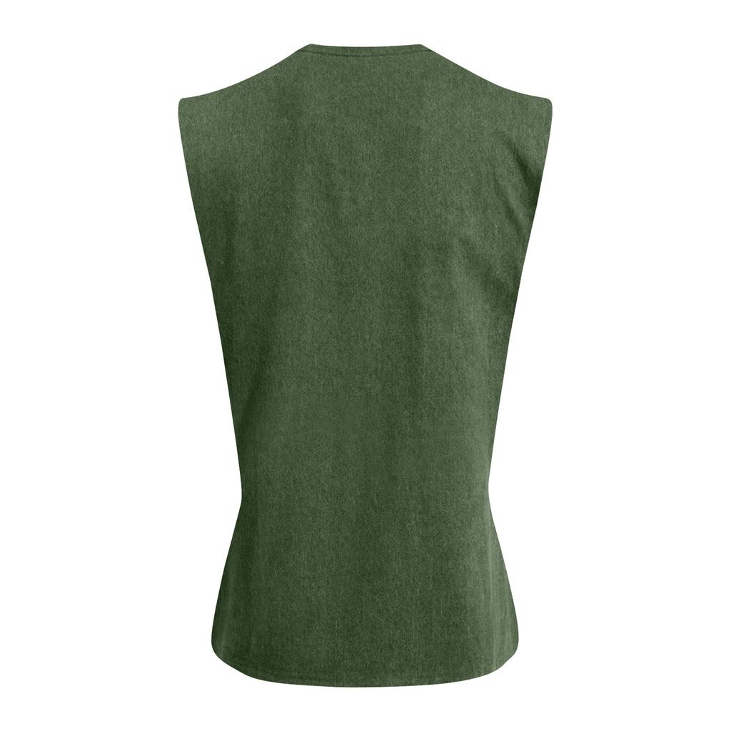 Мужской летний однотонный спортивный жилет с карманами, мужской спортивный повседневный жилет