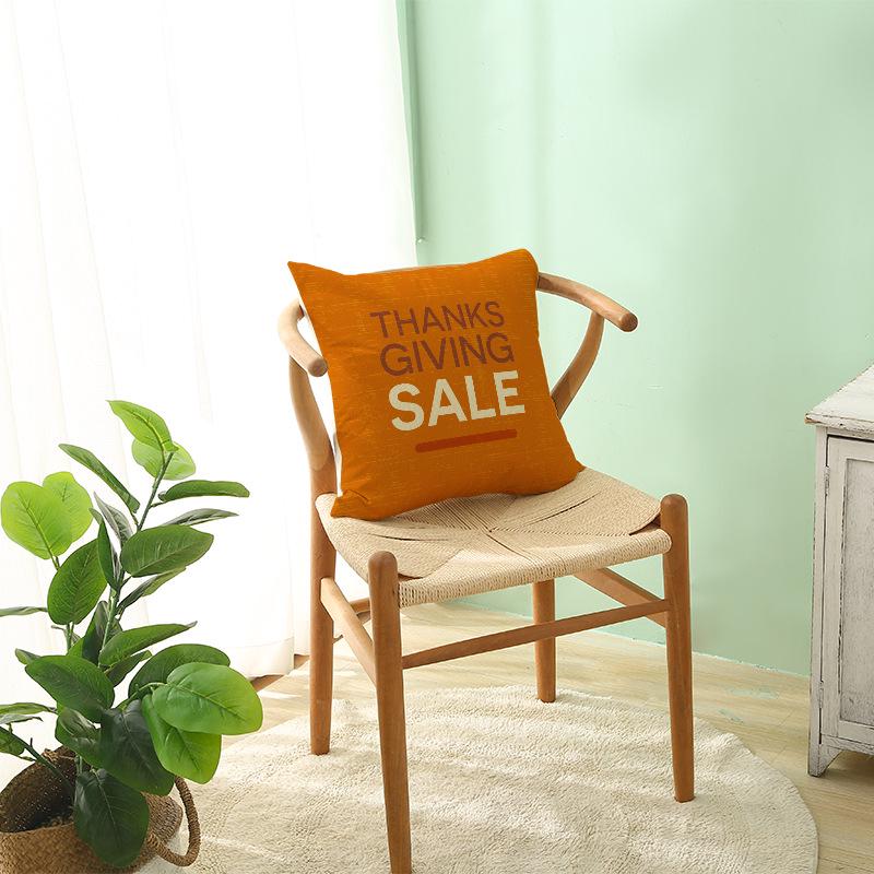 Новая наволочка на подушку с индейкой на День благодарения, полиэстер, скандинавская, наволочка на подушку, дом