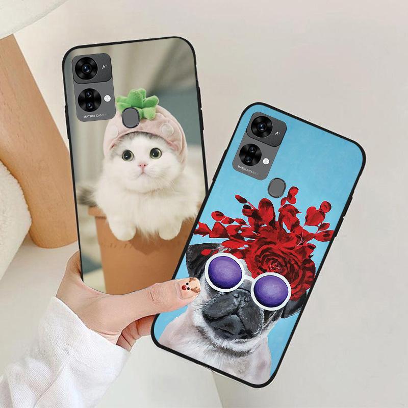 Чехол для Oukitel C51 Мягкий Силиконовый Задний Чехол Чехол-Крышка для Oukitel C51 OukitelC51 Для Oukitel C51 C21 Pro C31 Ударопрочная Задняя Крышка Телефона
