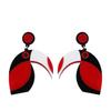 Fashion Flamingo Parrots Acrylic Dangle Earrings For Women Girls Geometric Big Animals Birds Drop Earrings Brincos Party Jewelry