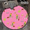 Bibi Tina Round Area Rug Carpet Rug For Living Room Bedroom Sofa Playroom Decor Nonslip Floor Mat