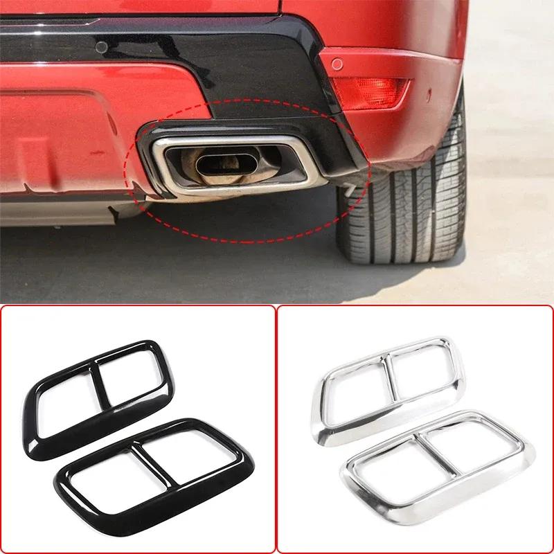 Stainless Steel Exhaust Headers Exhaust Tips Muffler Pipe Decorative Cover For Range Rover Sport (L494) Car Accessories