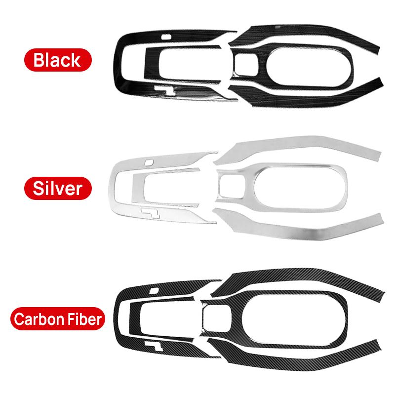 Для Toyota Corolla Cross XG10 2021 2022 2023 Гибридный автомобиль из нержавеющей стали Внутренняя коробка переключения передач Панель Крышка Отделка Рама Аксессуары