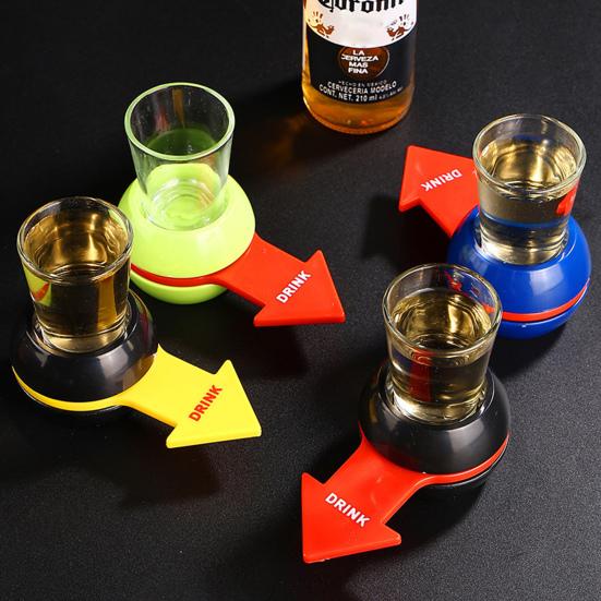 Penalty Spin Wheel Drinking Game Toy, Fun Adults Pointer Rotating Drinking Game for Bar, KTV, Family Game Night, Parties, Picnics, Camping, Gatherings