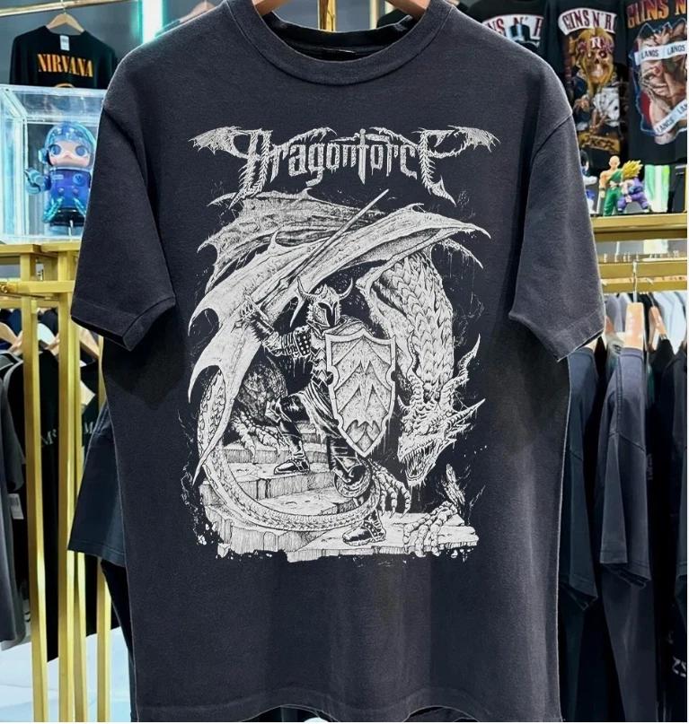 Collection DragonForce Band Gift Funny All Size Tee
