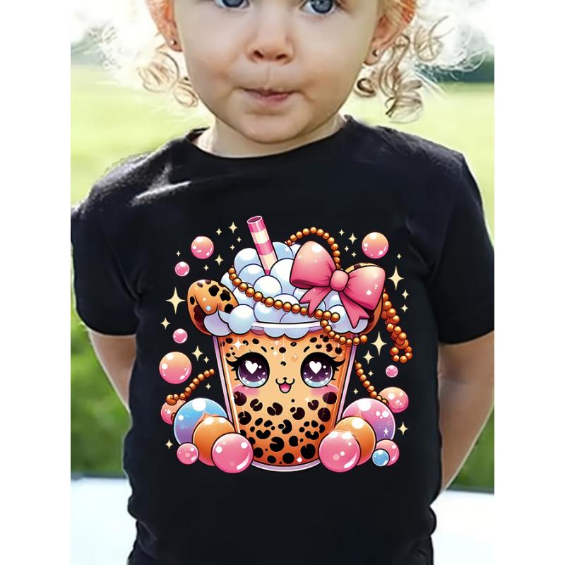 2026 Новая Горячая K-Pop Футболка с Коротким Рукавом для Детей Охотники на Демонов Аниме Принт Футболки Мальчики Девочки Повседневные Топы Подарок на День Рождения