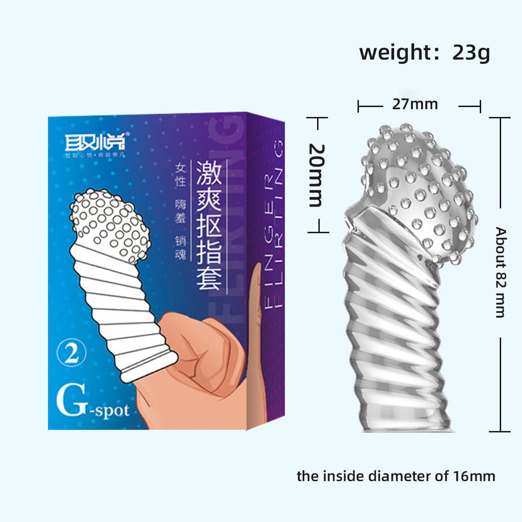 Вибратор с рукавом для пальцев, сексуальные перчатки, G Spot, клитор, стимулирующий продукт для взрослых, секс-игрушки, оргазм для женщин, эротические аксессуары