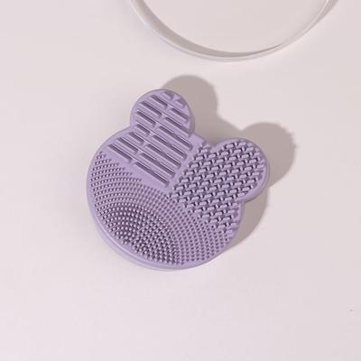 Worthbuy - Силиконовая подставка для очистки кистей для макияжа в форме медведя