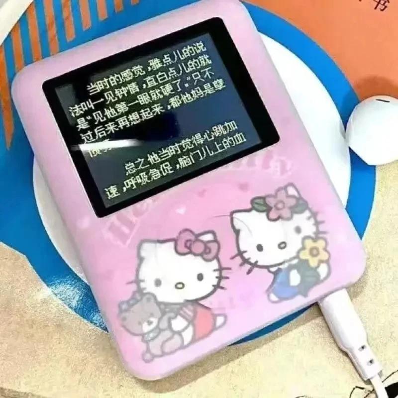 Кавайи хелло китти Студенческий MP3 Мультяшный аниме Портативный мини-музыкальный Walkman спортивный спутник Звук можно воспроизводить внешне новый