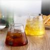 Стиль Фудзи японский стеклянный бытовой стакан для воды кофейный стакан стакан для сока утолщенное термостойкое боросиликатное стекло