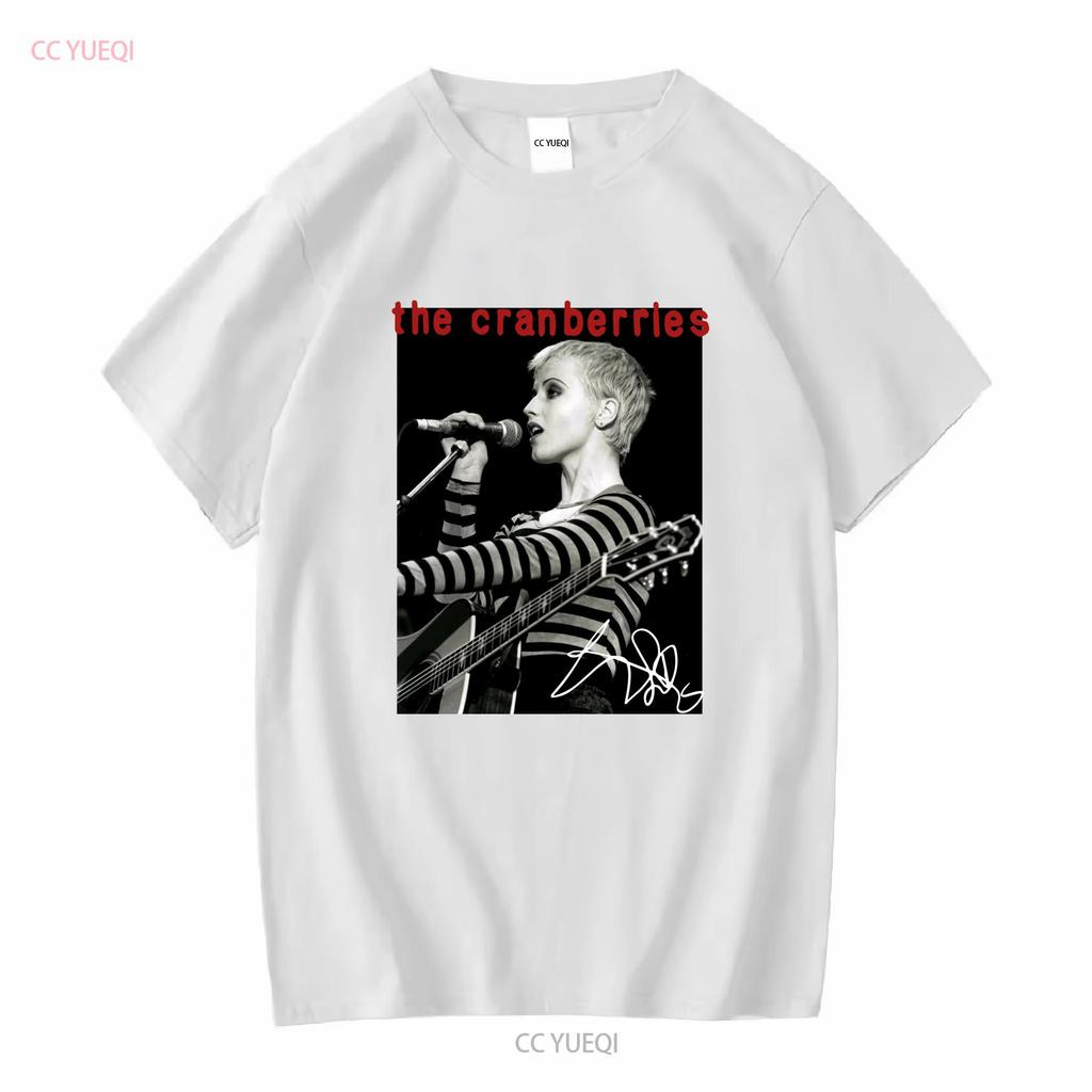 Горячая Dolores O Riordan The Cranberries Хлопок Мужская Футболка Все Размеры 1N2837 с длинным или коротким рукавом винтаж Стирка homme Дышащая