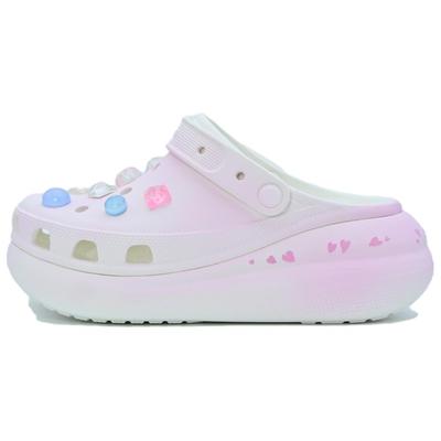 Кроксы Crush Clog из ЭВА Изящные и милые туфли с отверстиями Унисекс Розовые