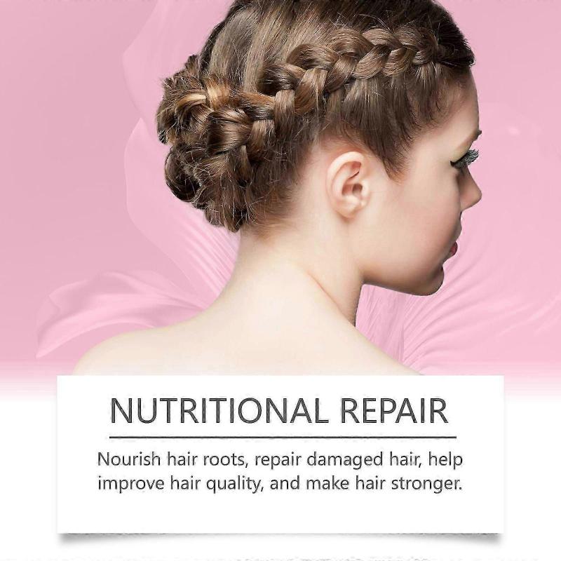 Hoegoa Styling Hairbrush Pieces Hair Finishing Cream Finishing Broken Hair Bangs Shape Nourishing Glossy Lazy Hair Modeling Paste