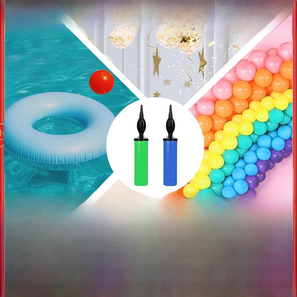 Двойной впускной насос для быстрого накачивания воздушных шаров из нового материала