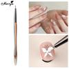 Кисть для дизайна ногтей Треугольная картина Лепесток Французские линии Полоски Сетка Бабочка Цветок Треугольная ручка для рисования Инструменты для маникюра своими руками