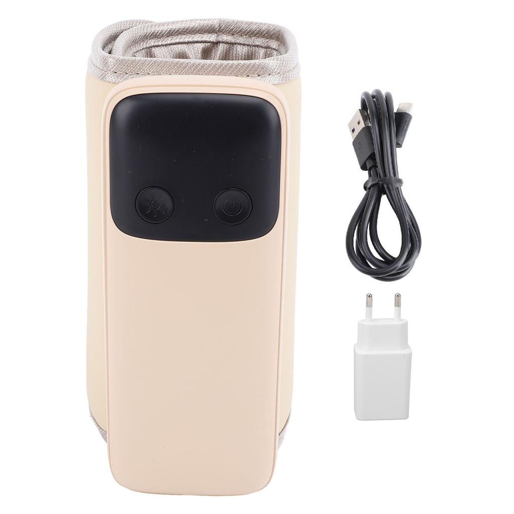 Baby Bottle Warmer Portable Temperature Control Fast Heating Milk Warmer with Digital Display for