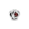New 925 Silver Twelve Month Birthday Stone Pendant DIY Beads for European  Bracelet Jewelry