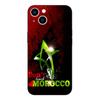 Черный чехол из ТПУ для Samsung galaxy S22 S20 S21 FE PLUS ultra+S10 E lite задняя крышка марокканский флаг Марокко
